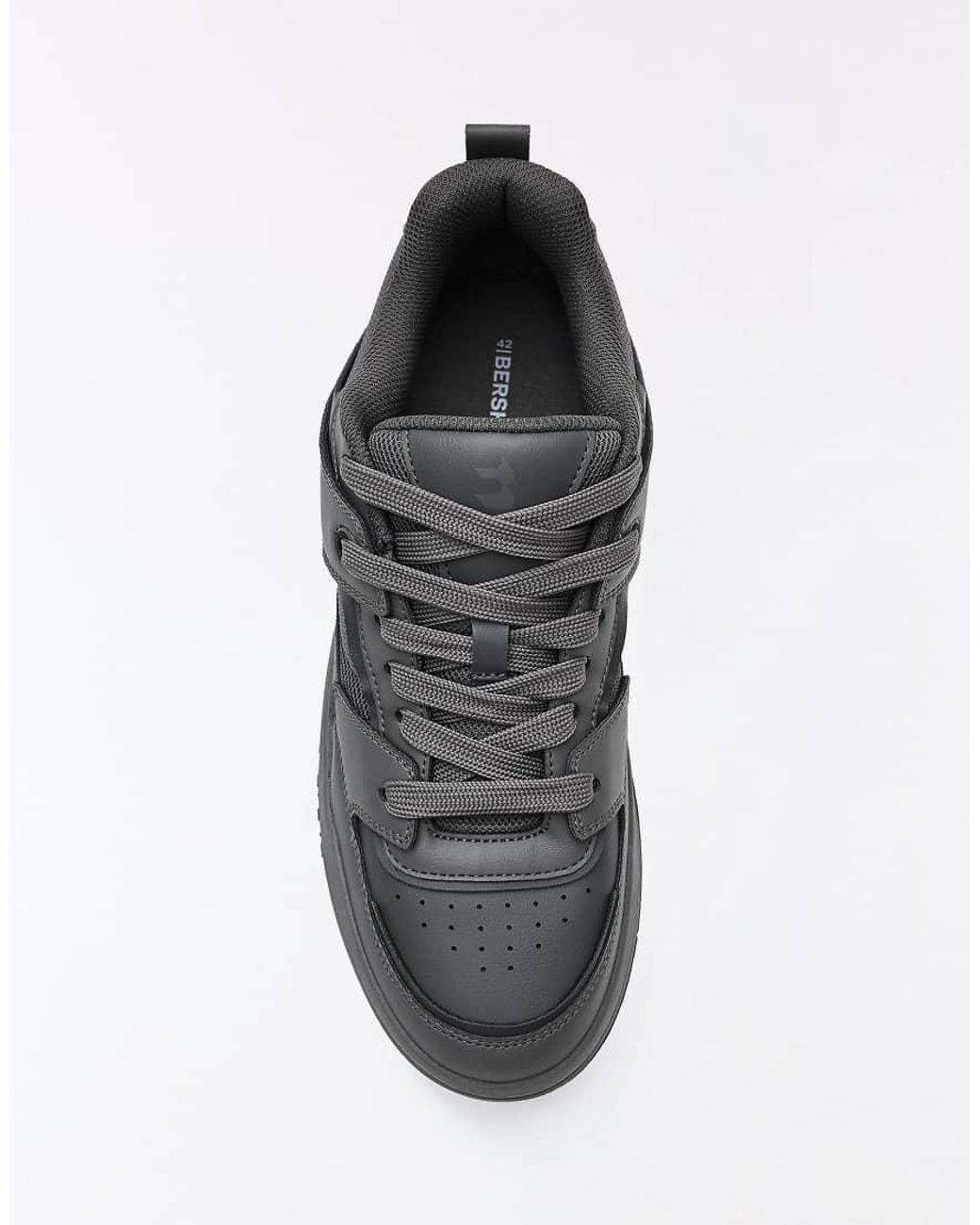 Bershka White Skate Trainers for men