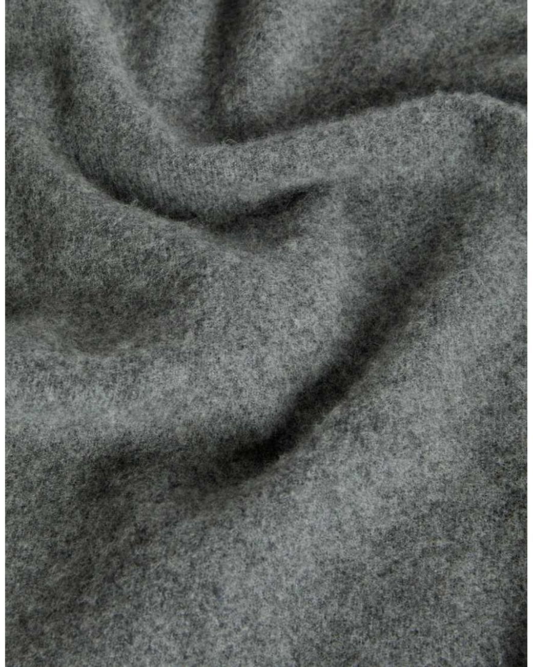 Lyle & Scott Gray Scarves Plain Lambswool Scarf for men