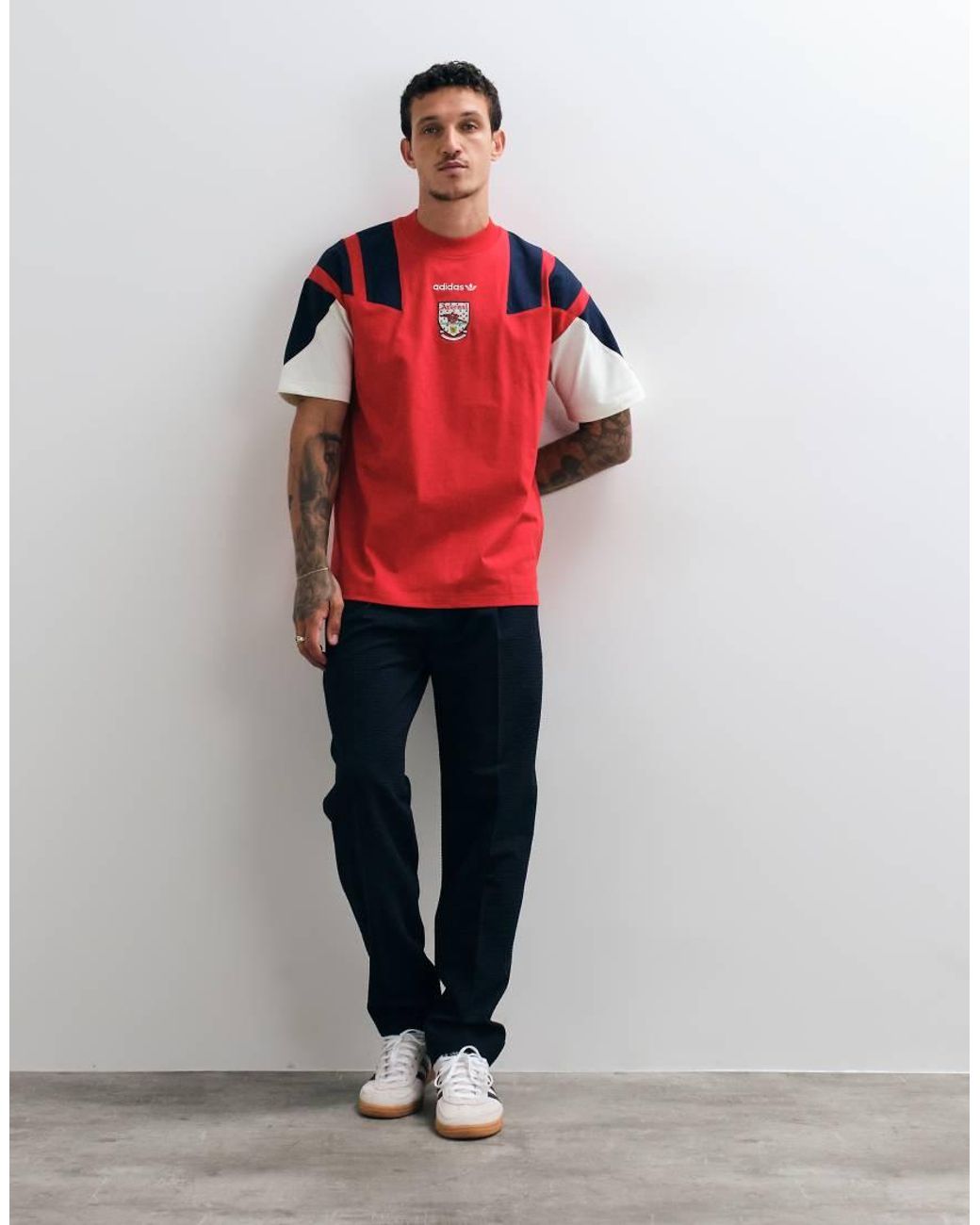 Adidas Originals Red Adidas Football Arsenal 26/27 Eqt Jersey for men