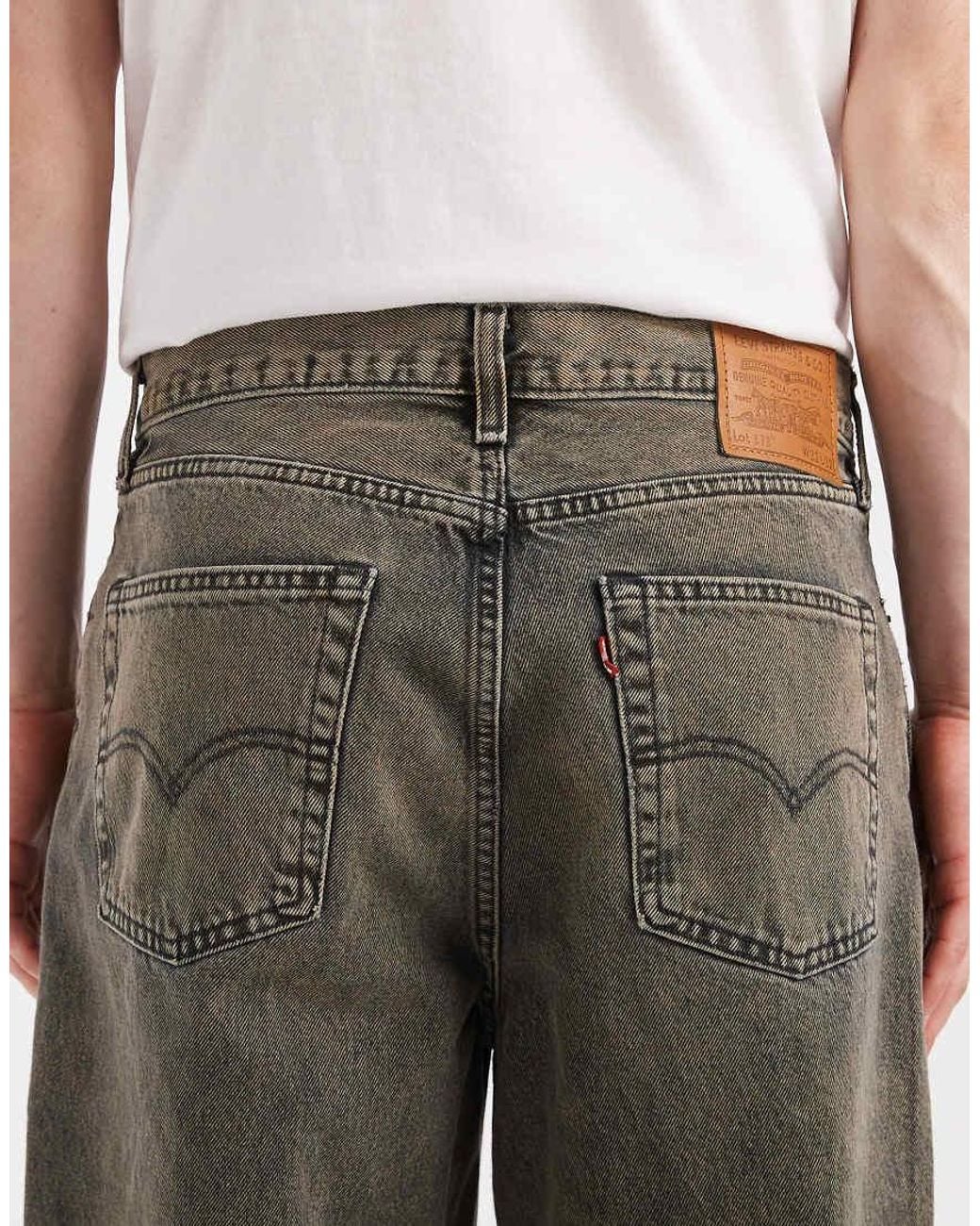 Levi's Black 578 baggy Jeans for men