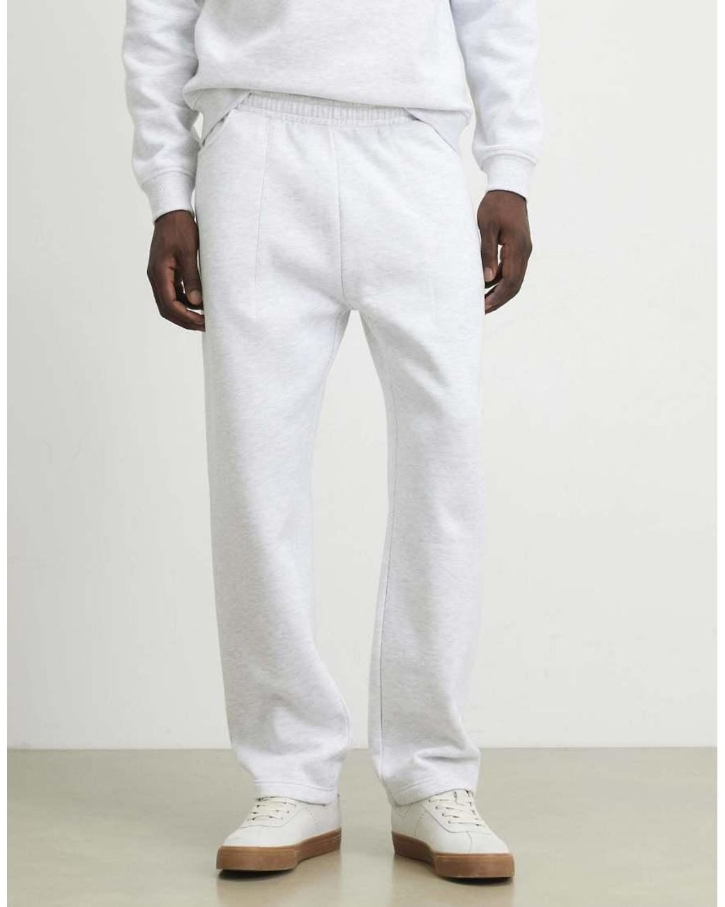 River Island White Regular Fit Sanctuaire Sweatshirt for men