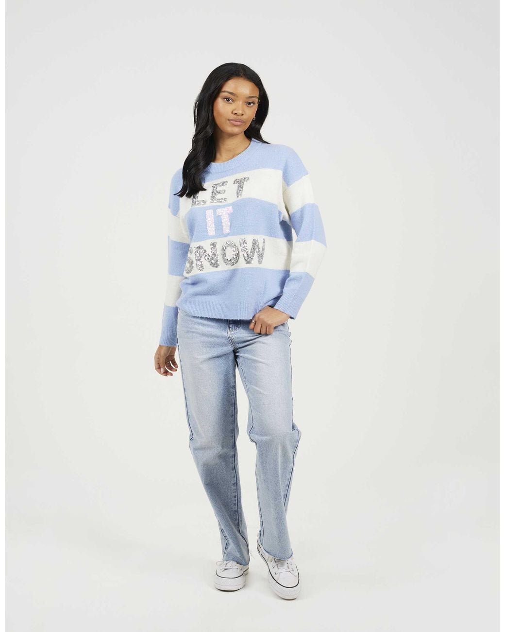 Pull Brave Soul en coloris Blue