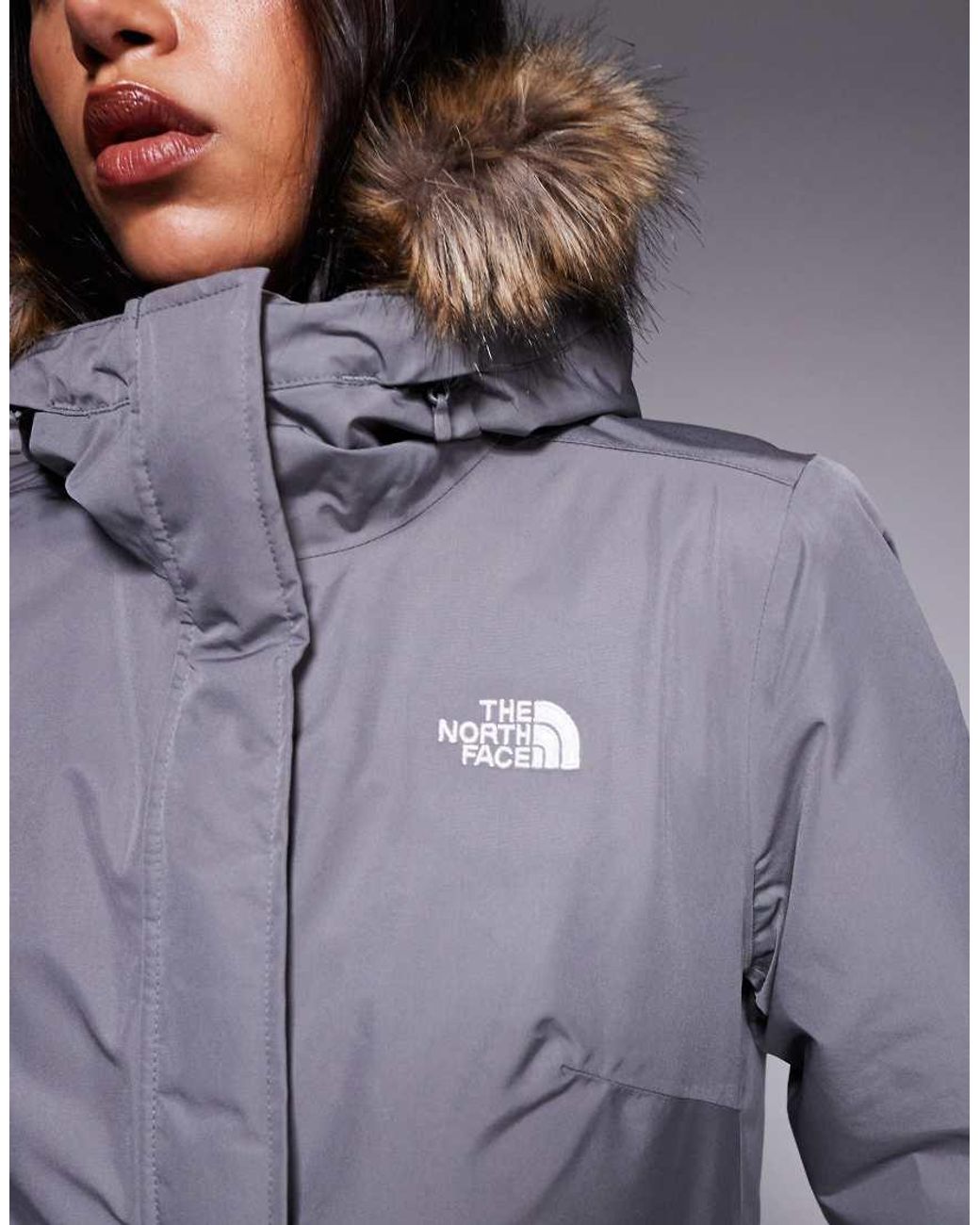 The North Face Gray Zaneck Parka