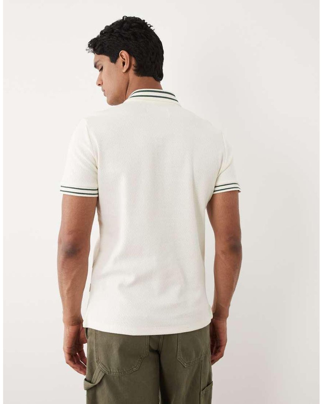 Blend Natural 100% Cotton Regular Fit Polo for men
