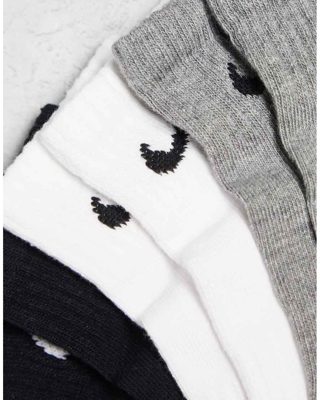 Nike Multicolor Training Everyday Cushioned 3 Pack Ankle Sock