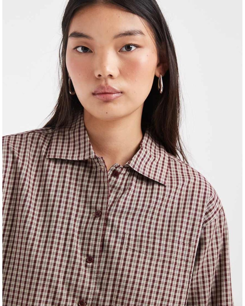 JJXX Brown Relaxed Fit Shirt