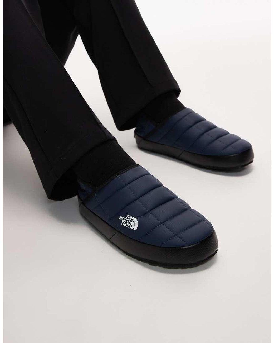 The North Face Blue Thermoball Traction Mules for men