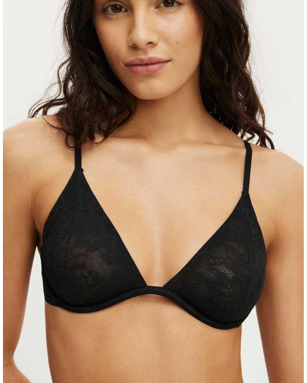 Cotton On Black Body Bestee Plunge Bra