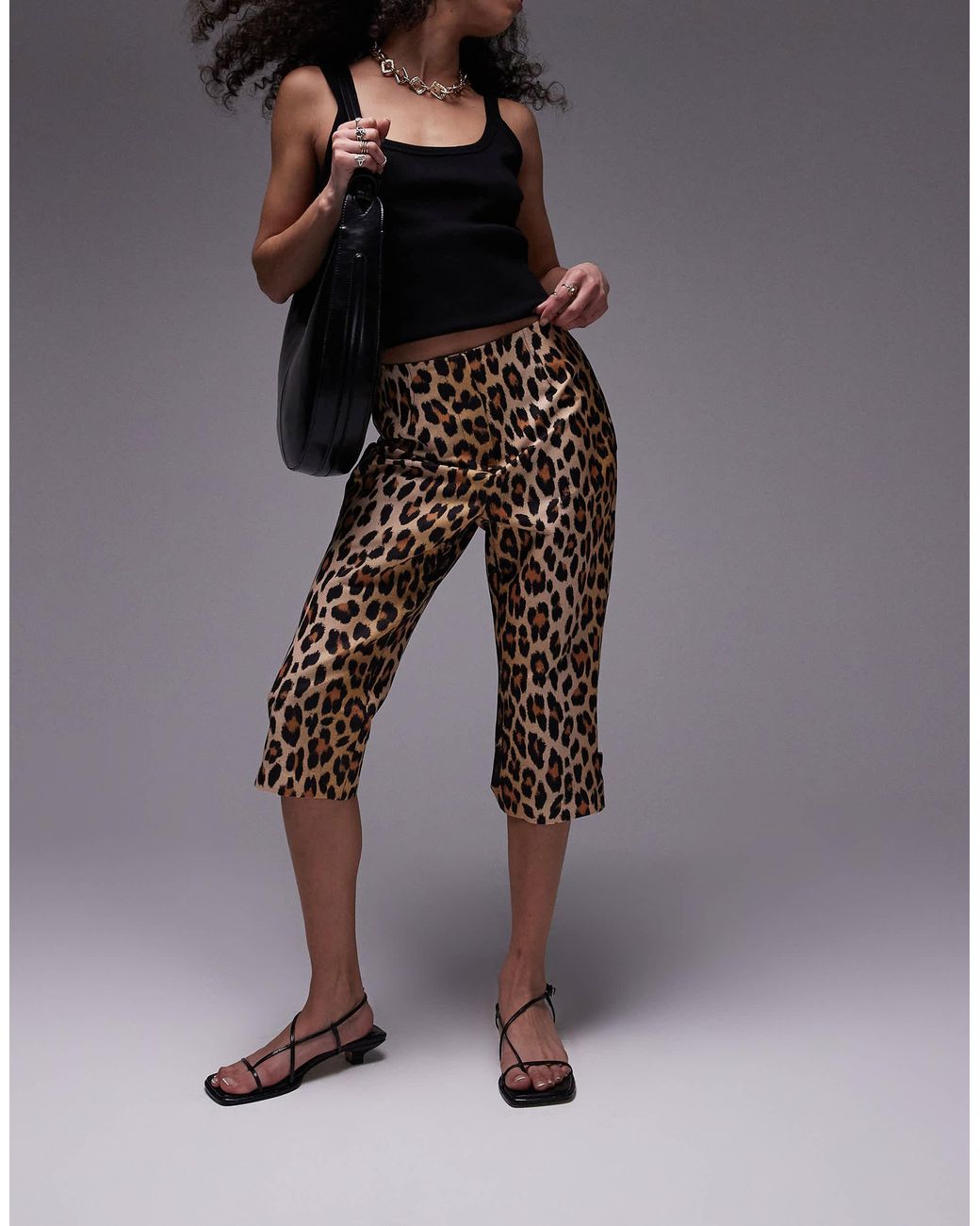 Leopard print top topshop sales
