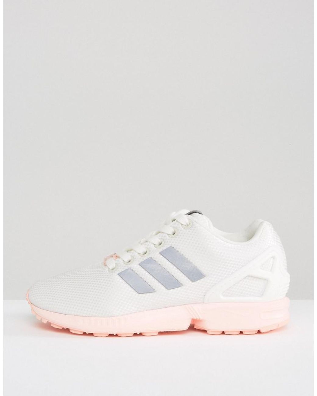 pink flux trainers