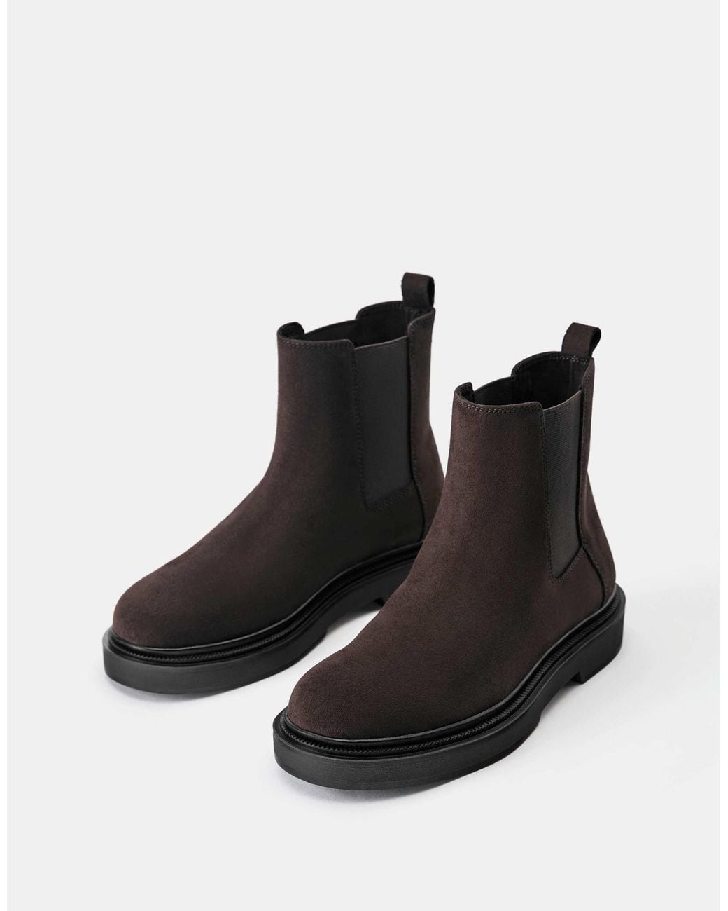 Pull&Bear Chelsea-boot in Black für Herren