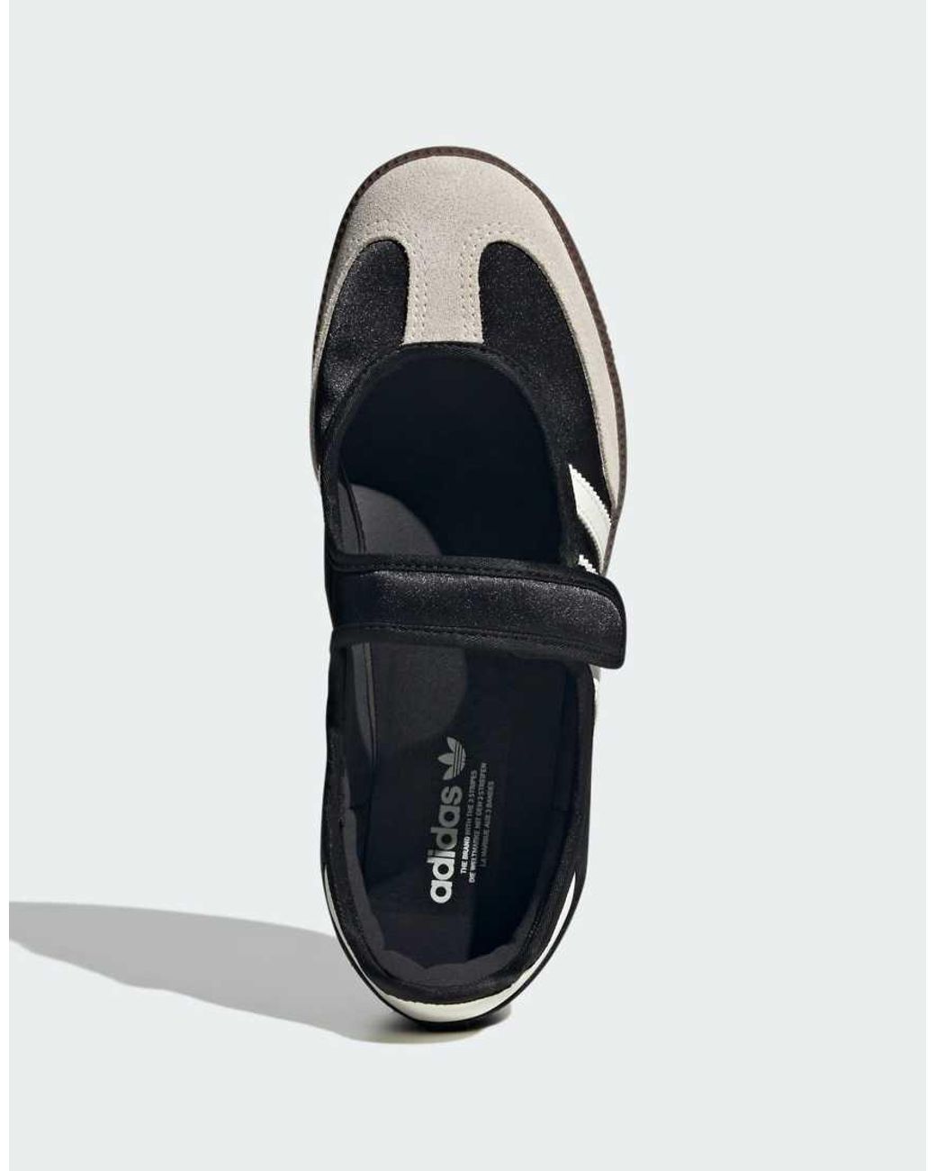 Adidas Originals Black Samba Mary Jane Flats
