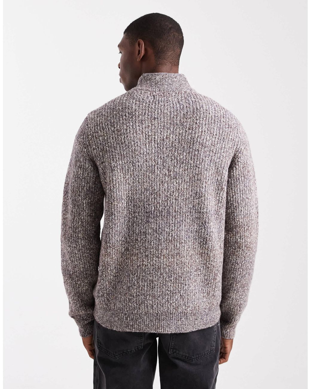 Threadbare – strickpullover in Gray für Herren