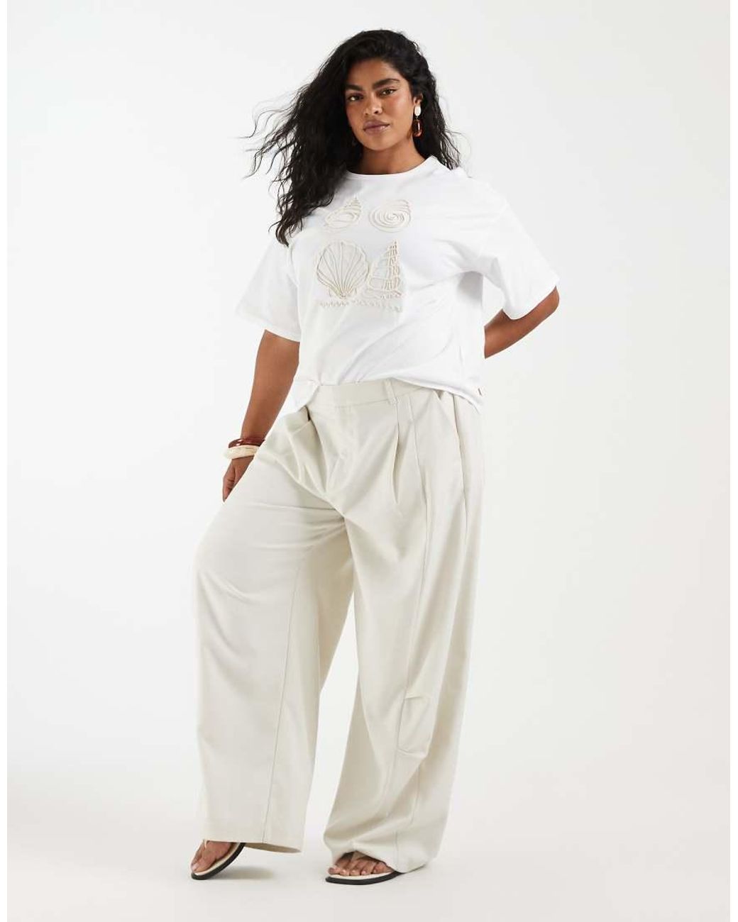 Vero Moda White Short Sleeve T-shirt