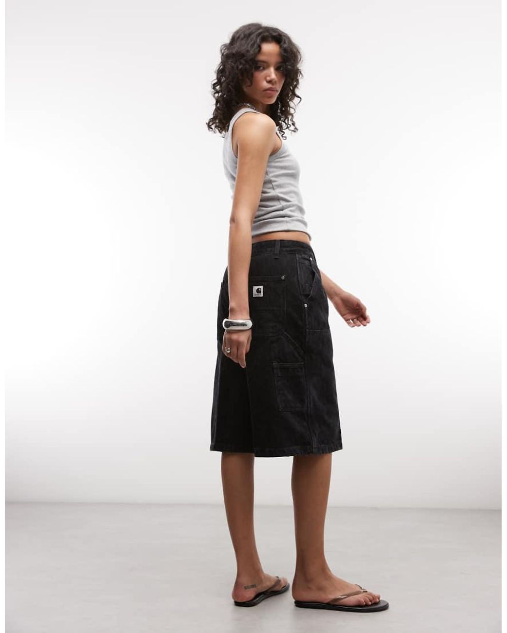 Carhartt Natural Nixon Double Knee Relaxed Fit Shorts