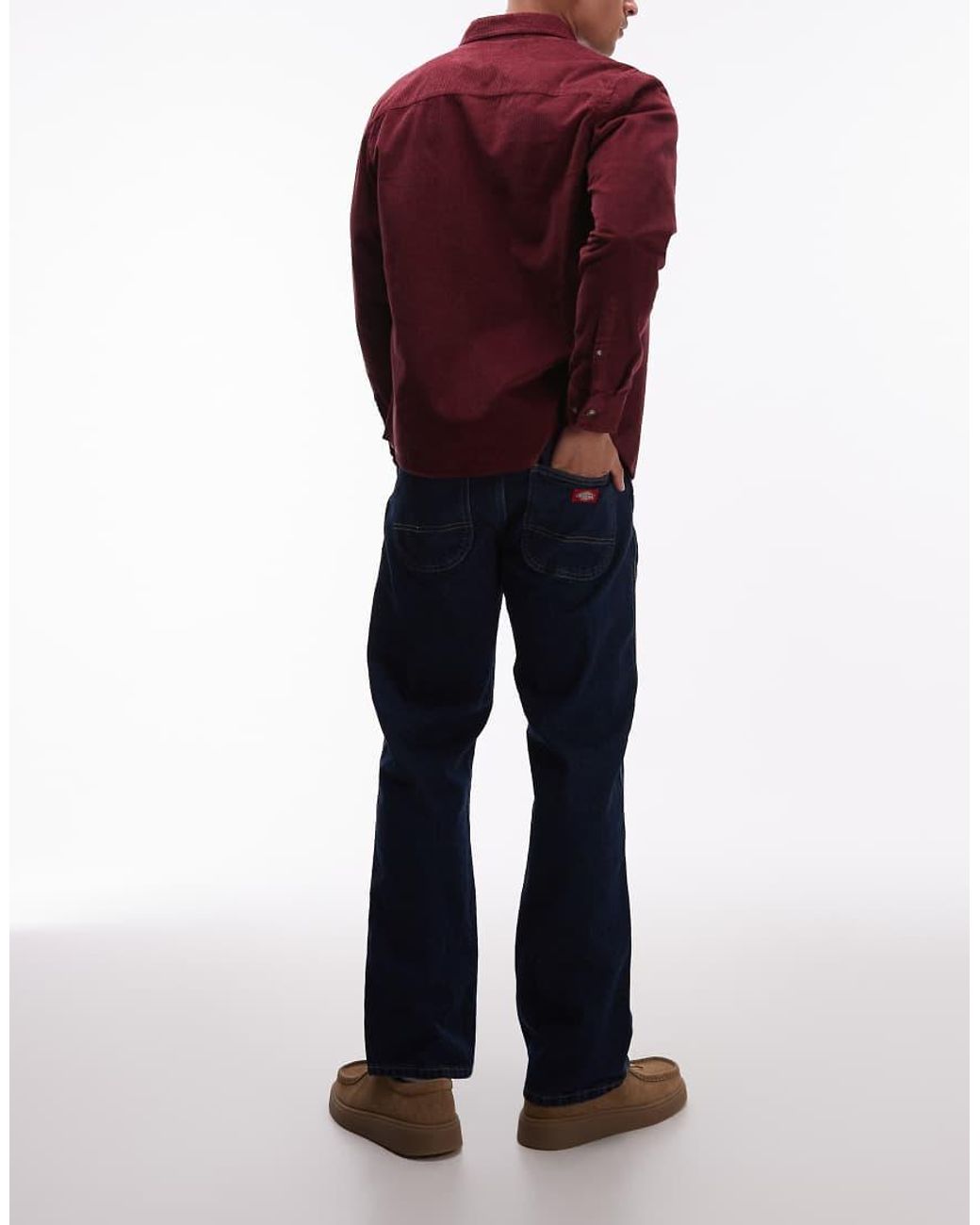 Dickies Blue 954 Relaxed Straight Work Jeans for men