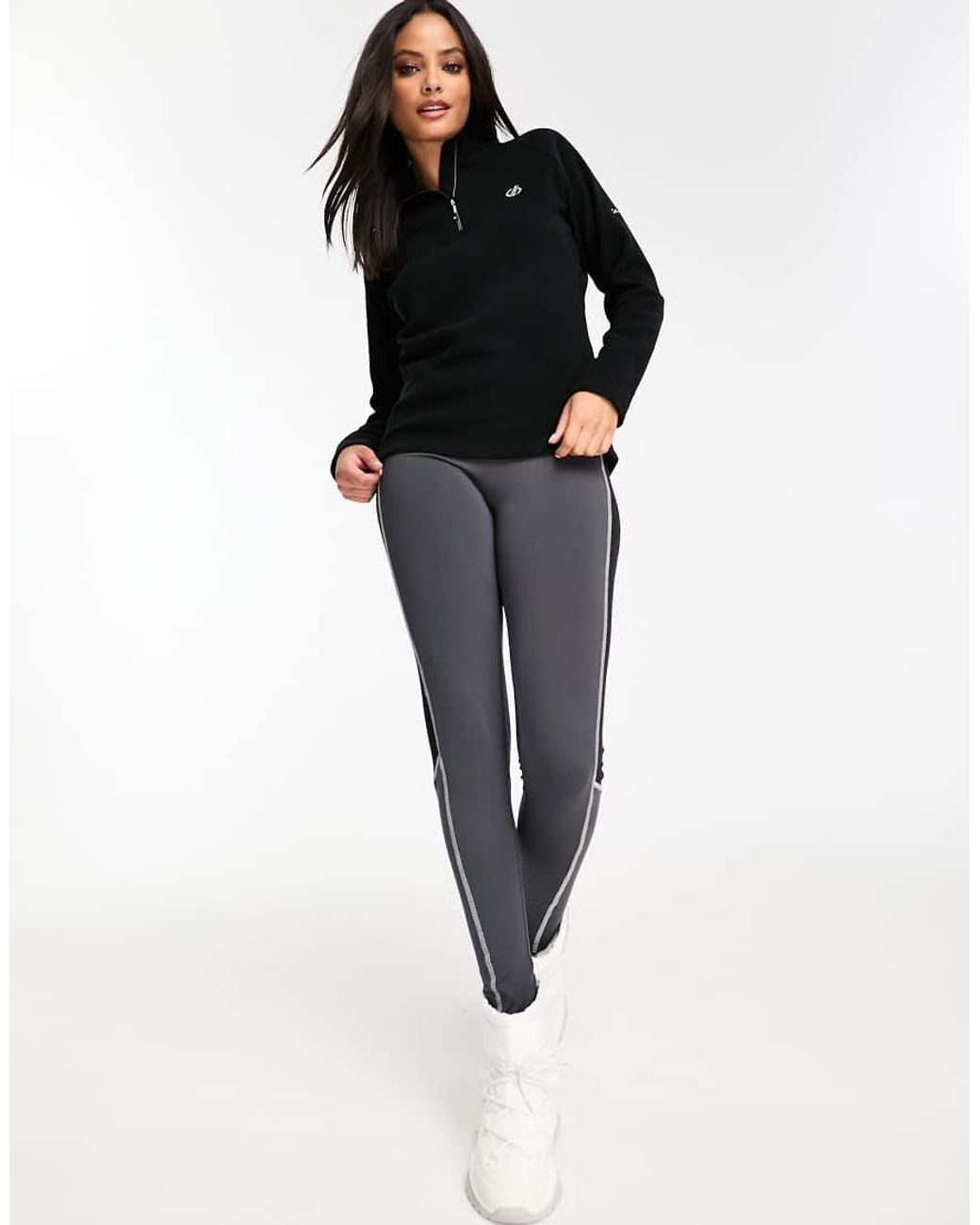 Dare 2b Black Dare2B 1/4 Length Zip Fleece