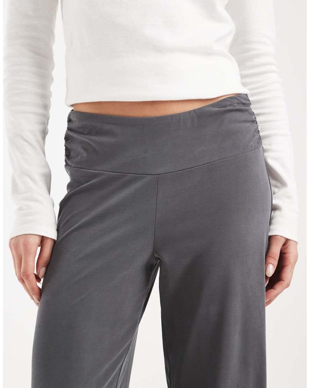 Cotton On White Honey Ruched Pants