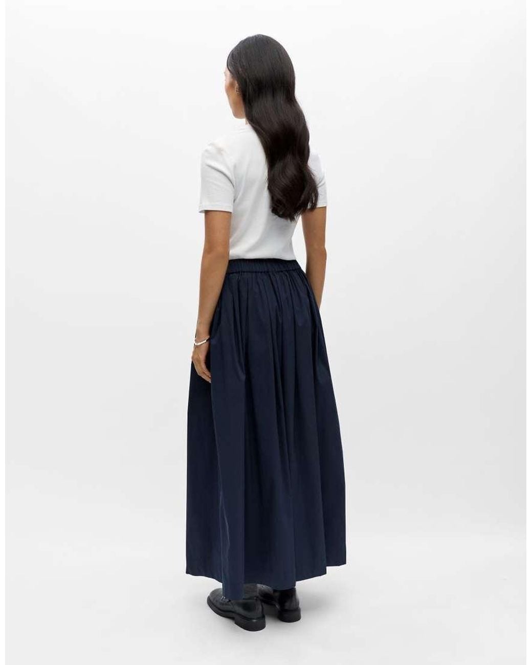 Object Blue Maxi Skirt