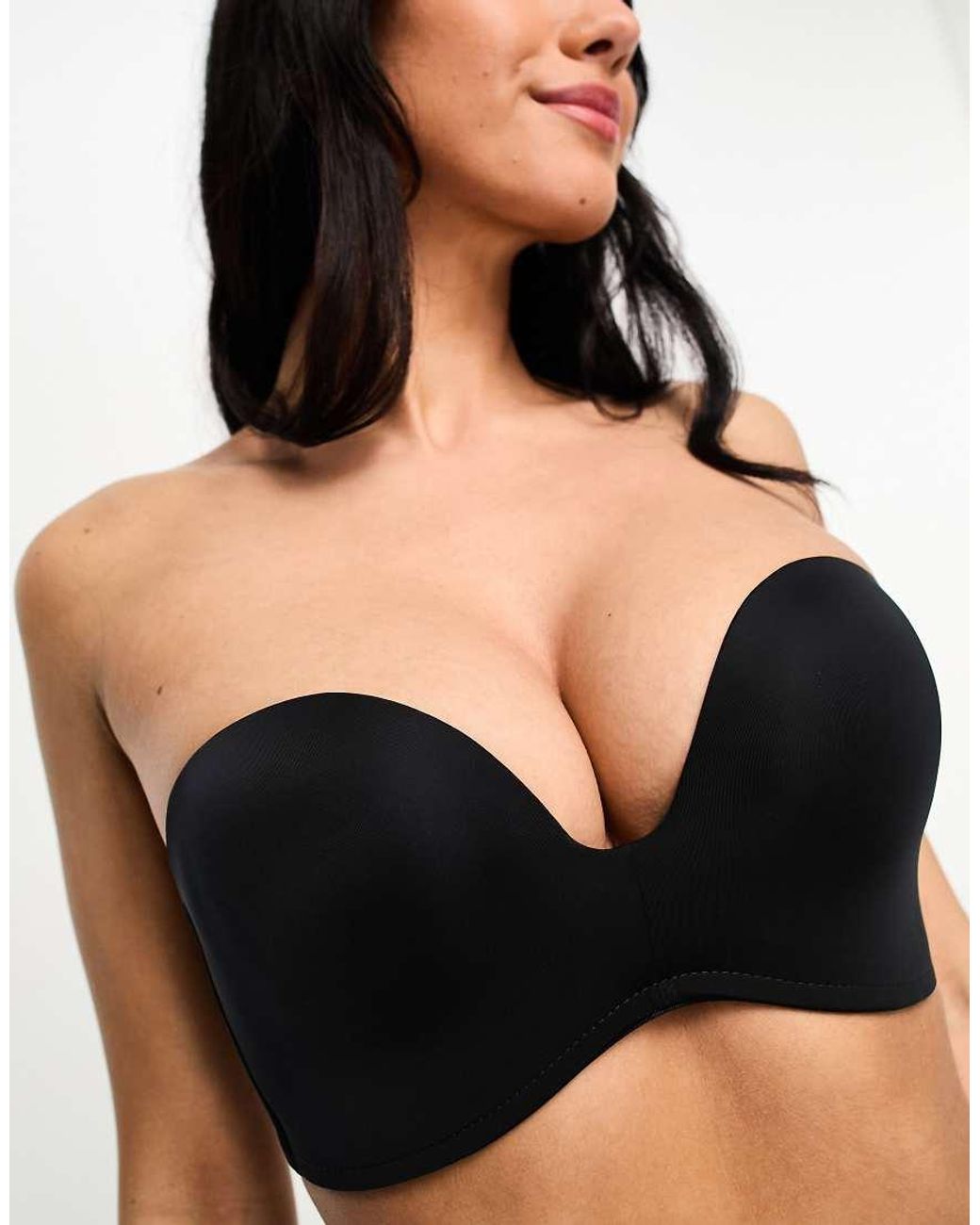Wonderbra Black Ultimate Strapless Bra