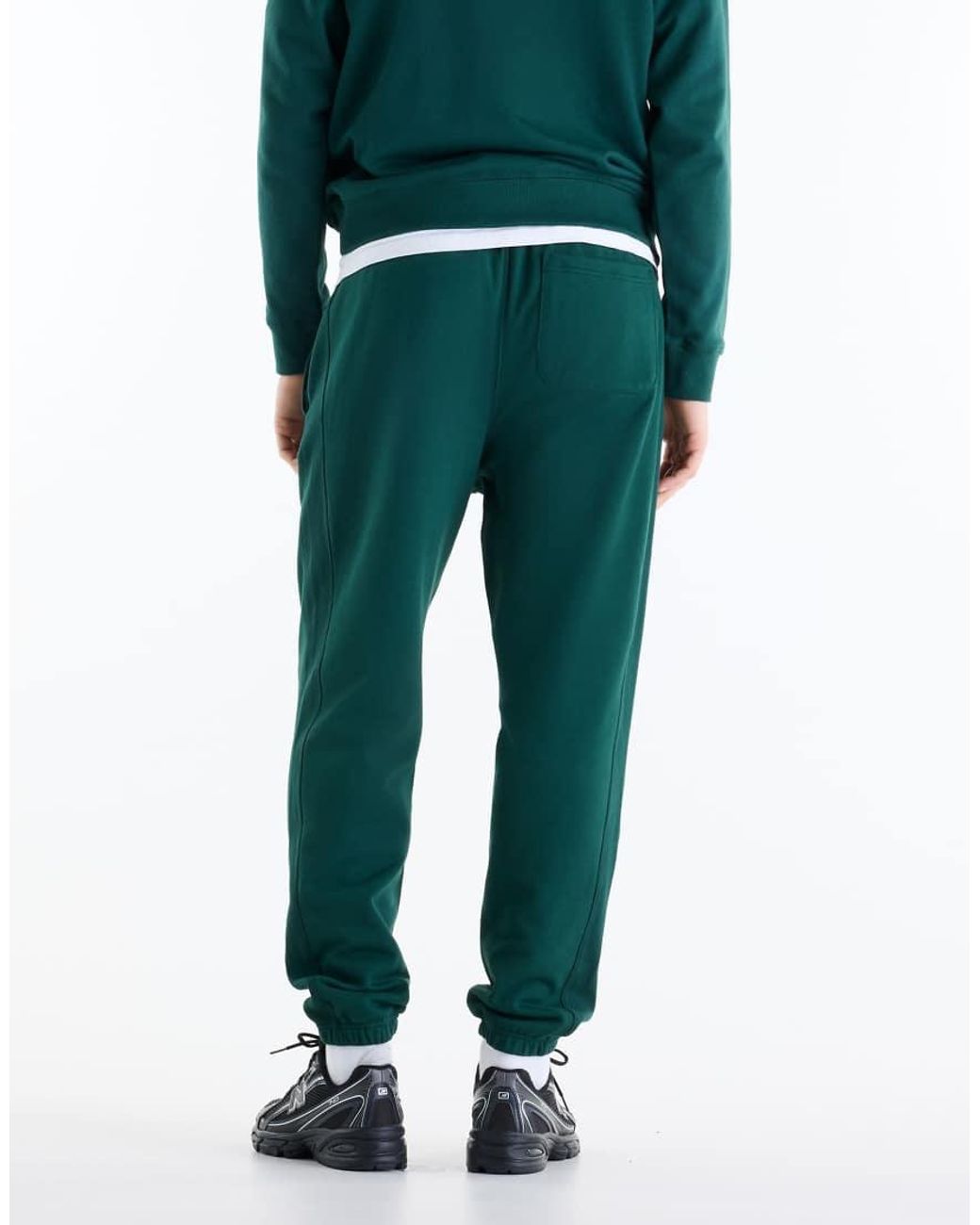 New Balance Green Athletics French Terry Jogger for men