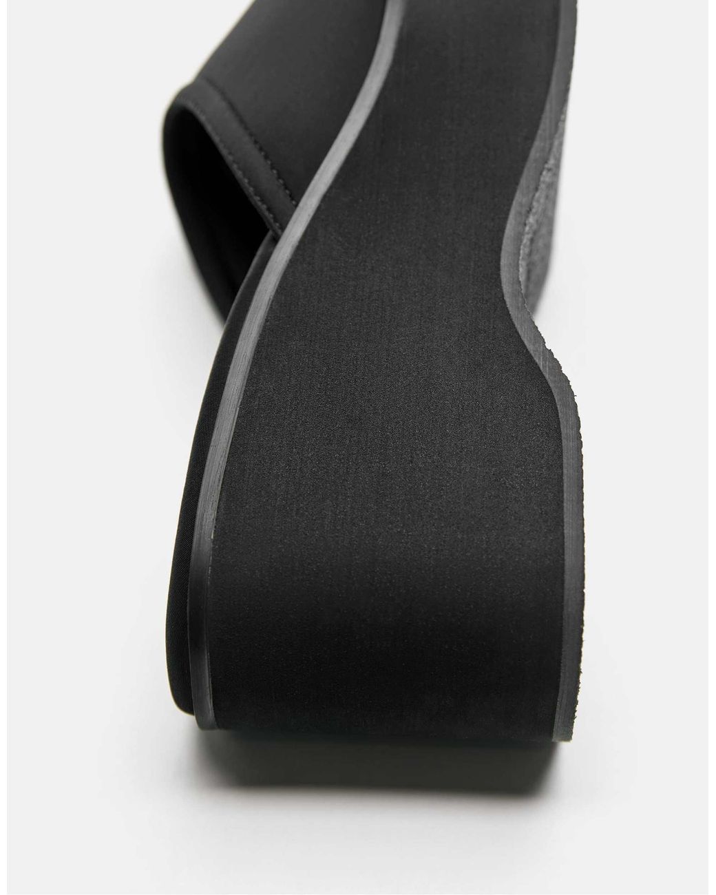 Pull&Bear Black – pantoletten