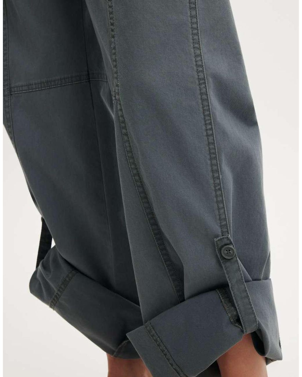 Cotton On White Lexi Low Rise Utility Pant