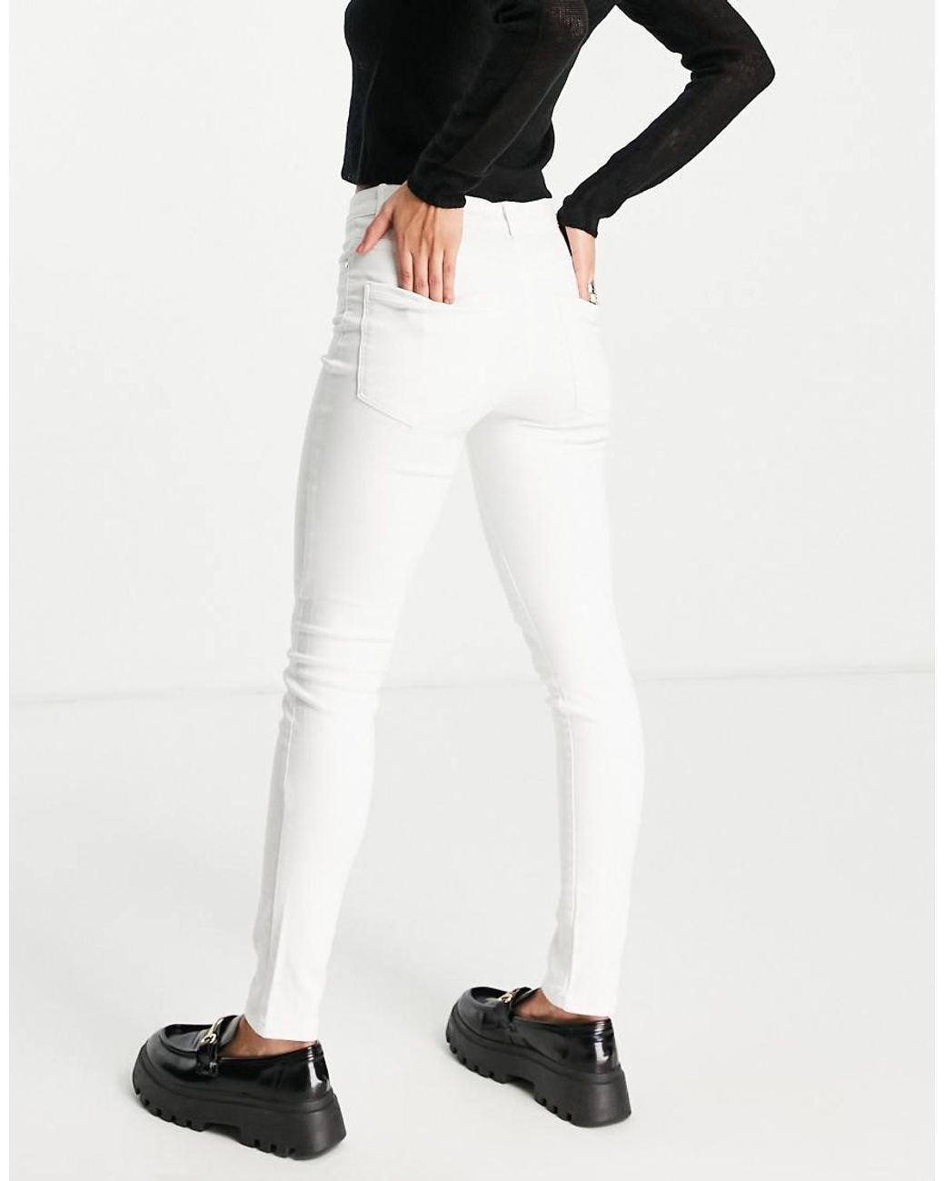 Vero Moda White Sophia Skinny Jeans