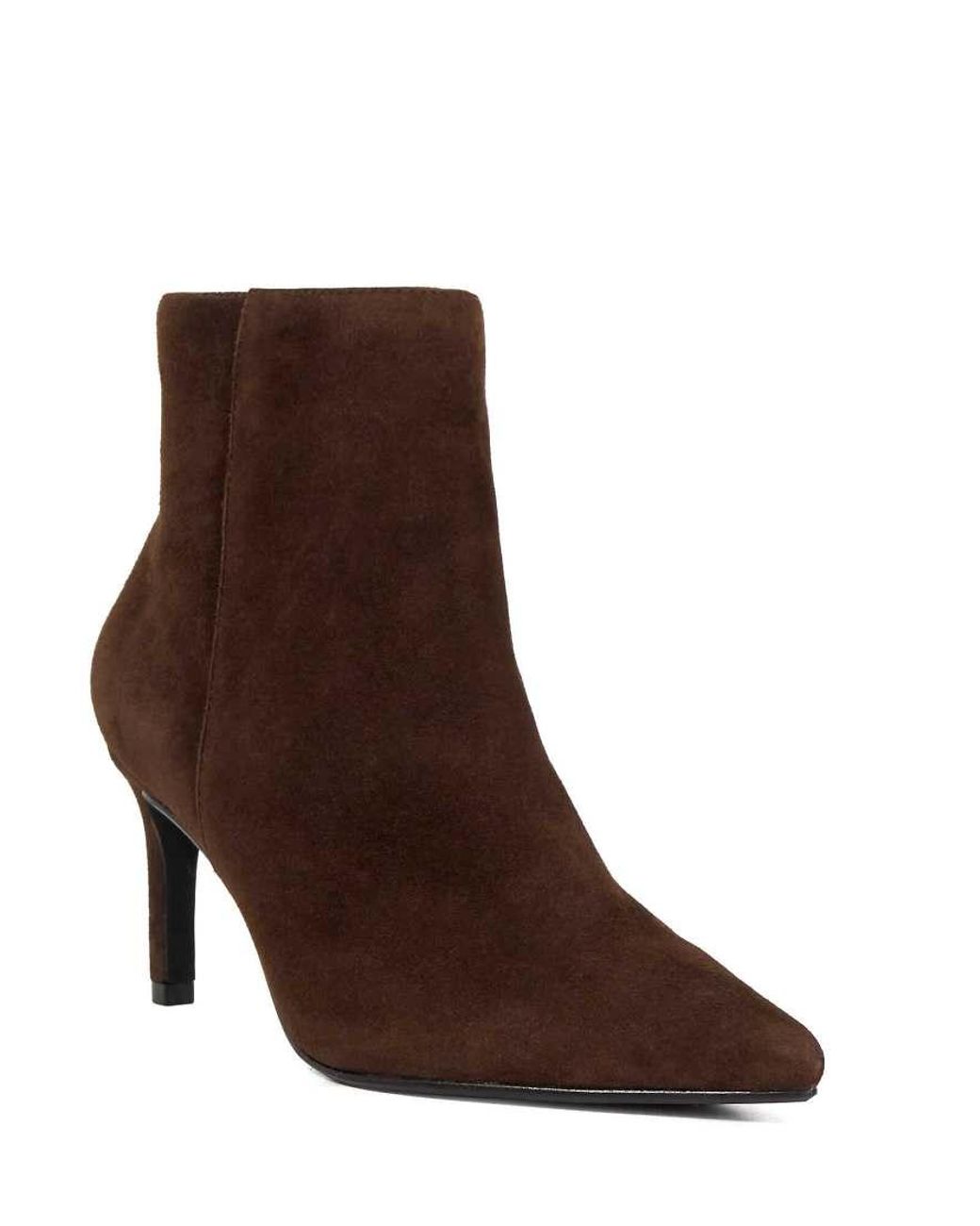 Dune Brown Obsessively Ankle Boots
