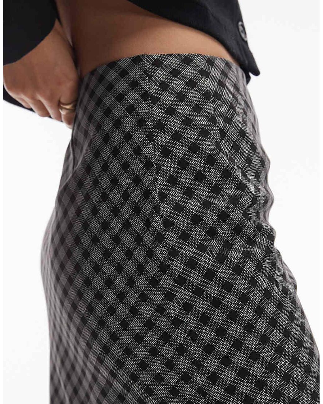 ASOS White 90's Midi Skirt