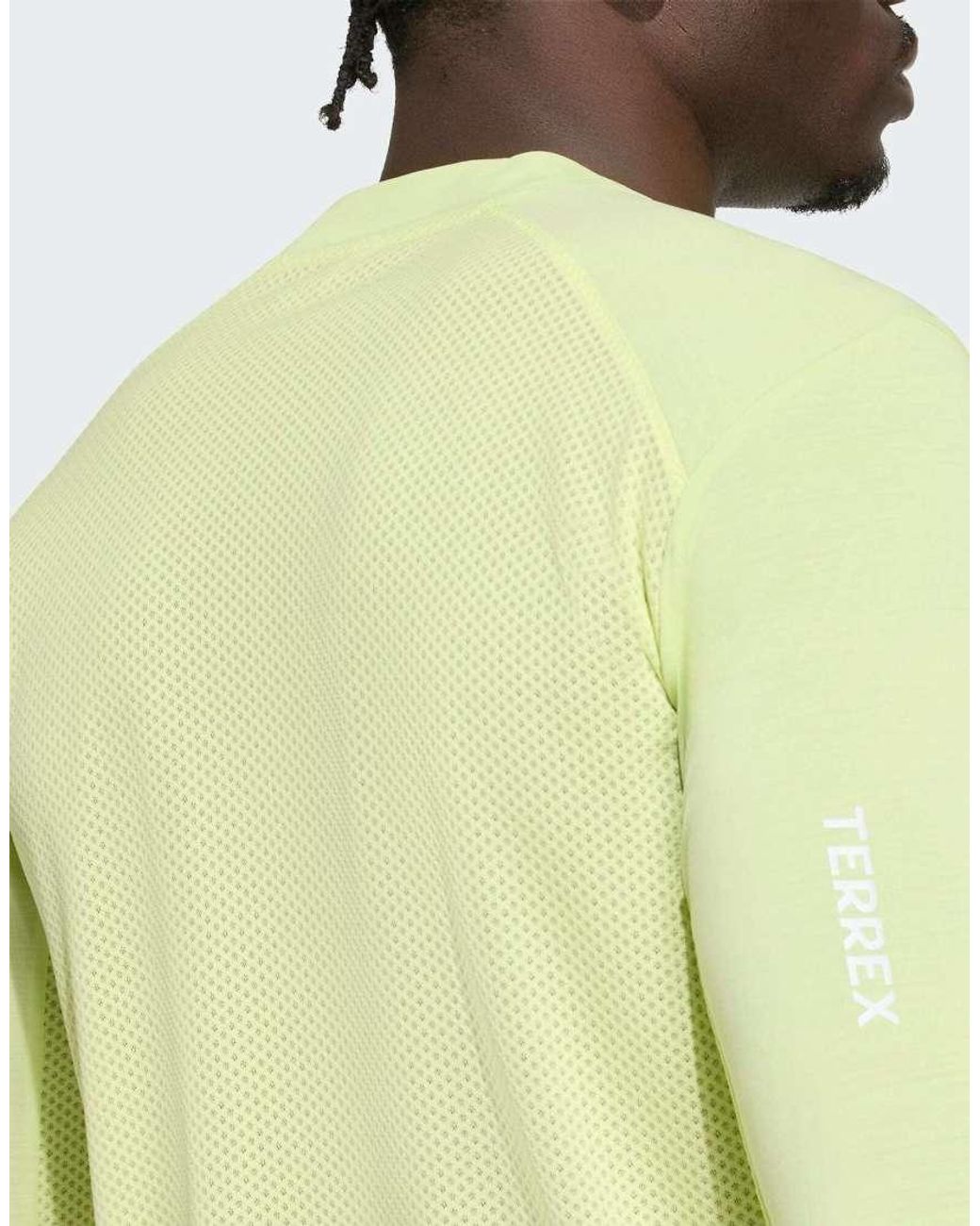 Adidas Originals Green Terrex Xperior Climacool+ Long Sleeve T-shirt for men