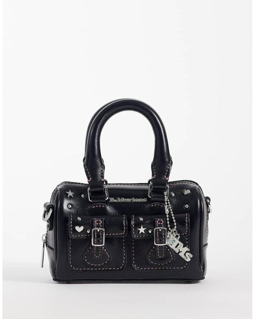 Dr. Martens Black Mini Top Handle Bag
