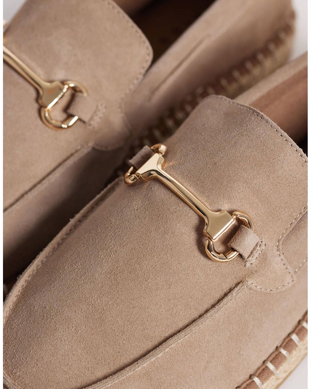 ASOS Natural Espadrilles With Snaffle for men