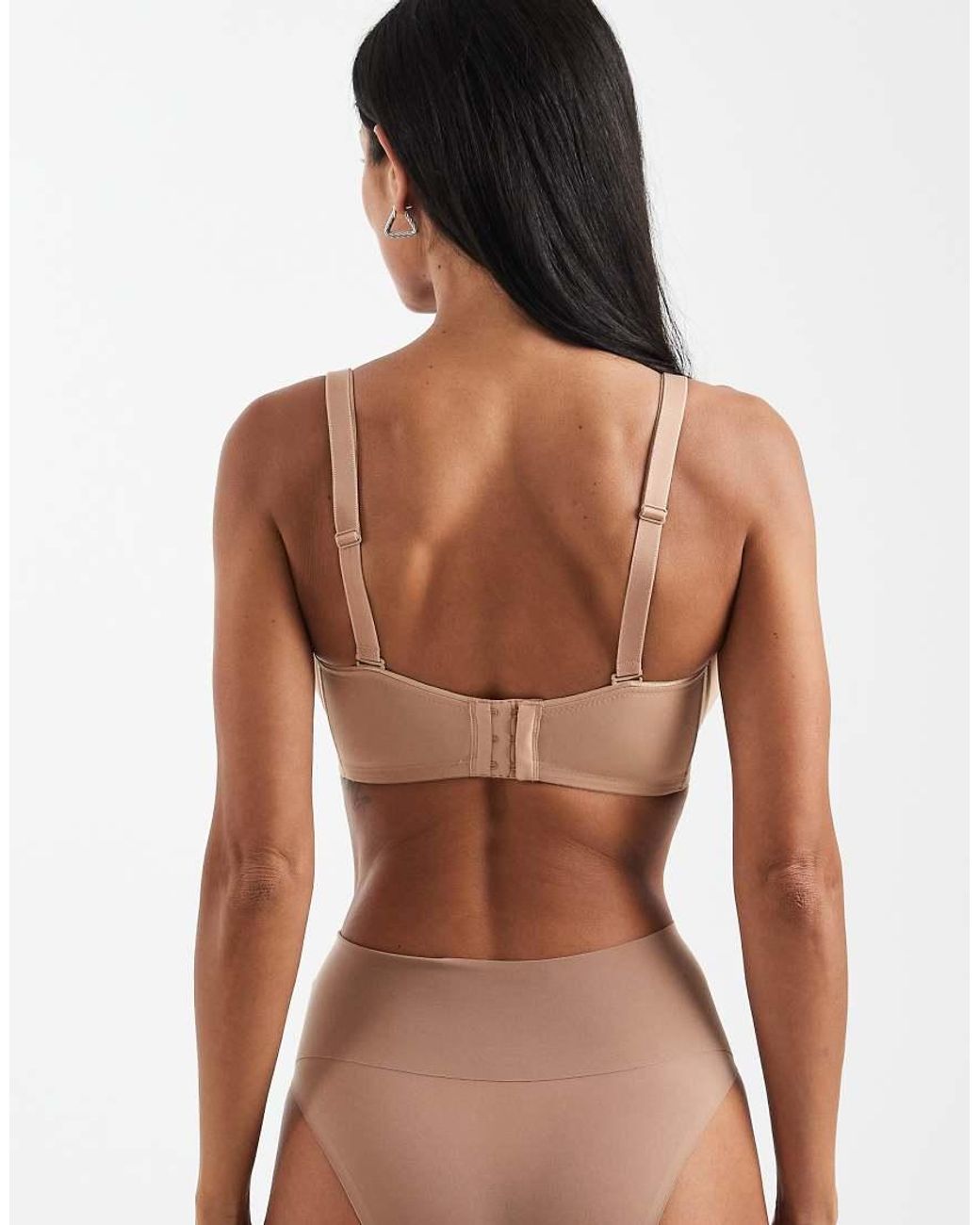 ASOS Brown Fuller Bust Moulded Multiway Underwired Bra