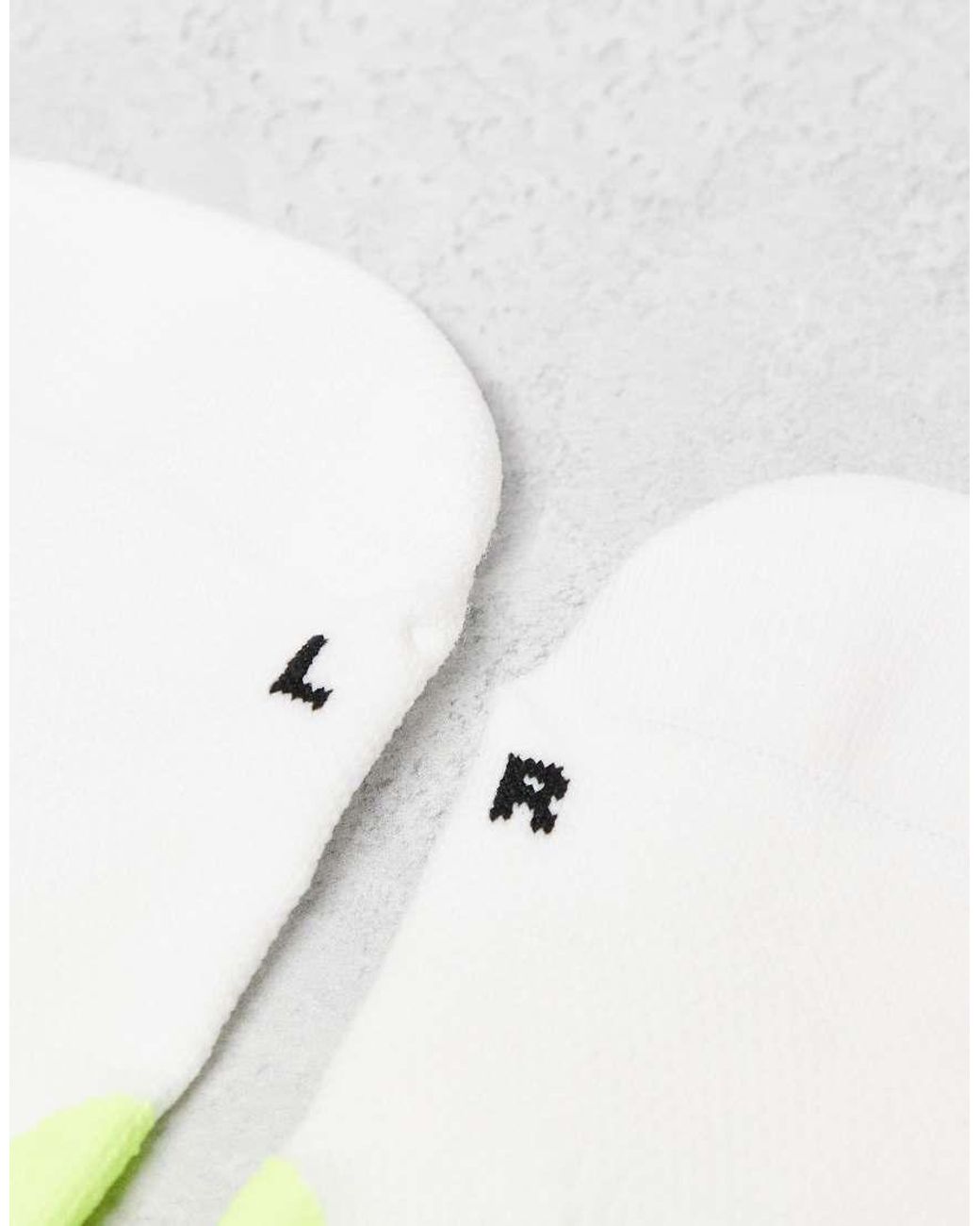 Nike White Midweight Ankle Socks for men