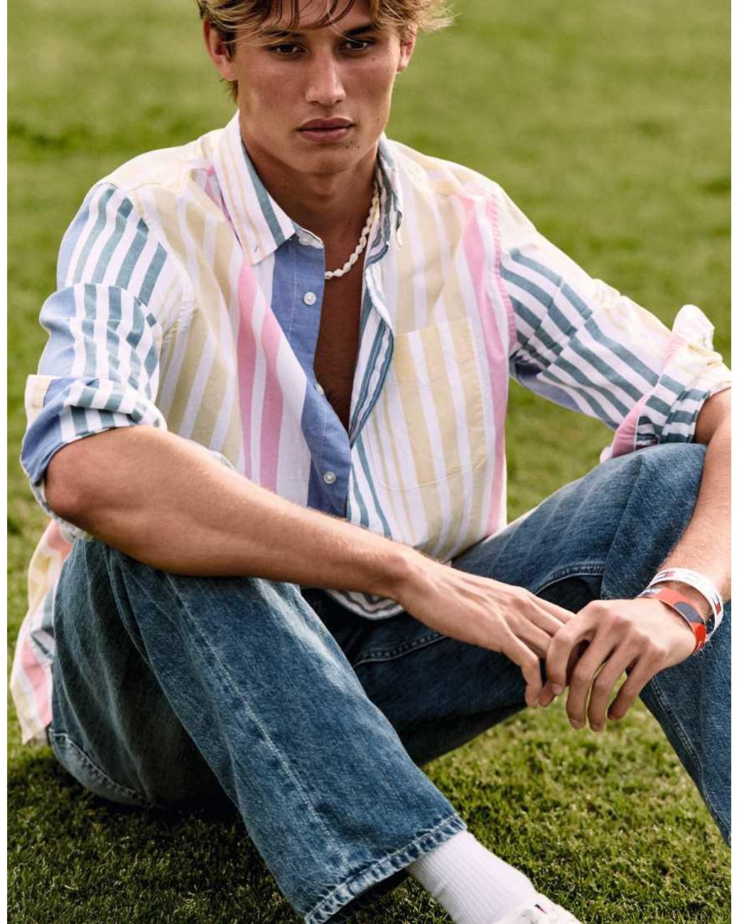 Tommy Hilfiger Blue Oxford Shirt for men