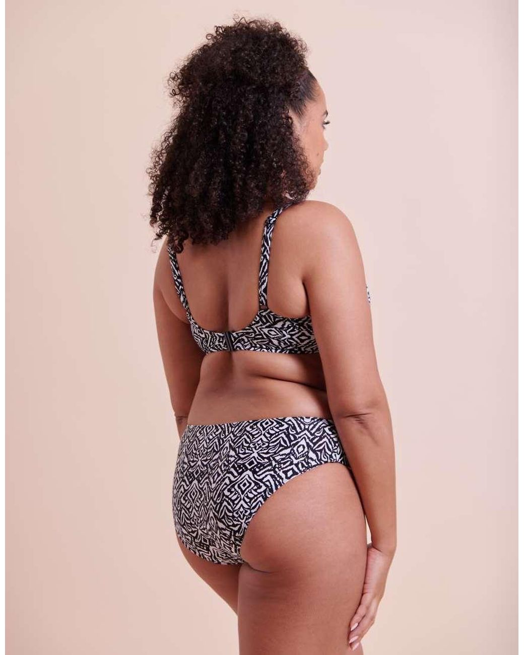 Curvy Kate Pink Wild Horizon Padded Balcony Bikini Top