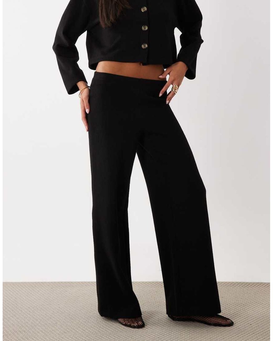 Miss Selfridge White Super Soft Pants