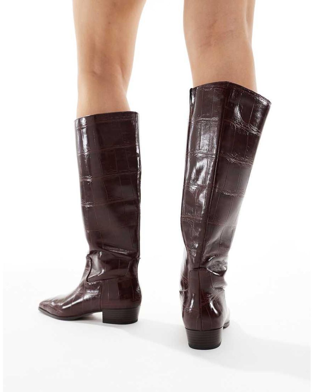 Schuh Brown Danika Knee Boots