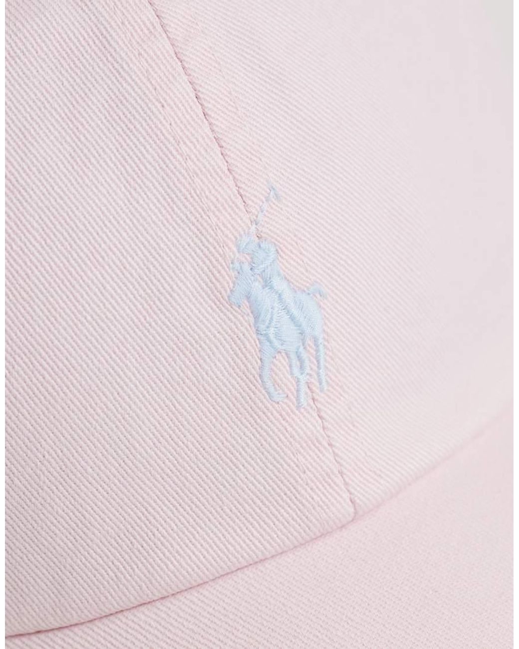 Polo Ralph Lauren Pink Icon Logo Twill Baseball Cap for men