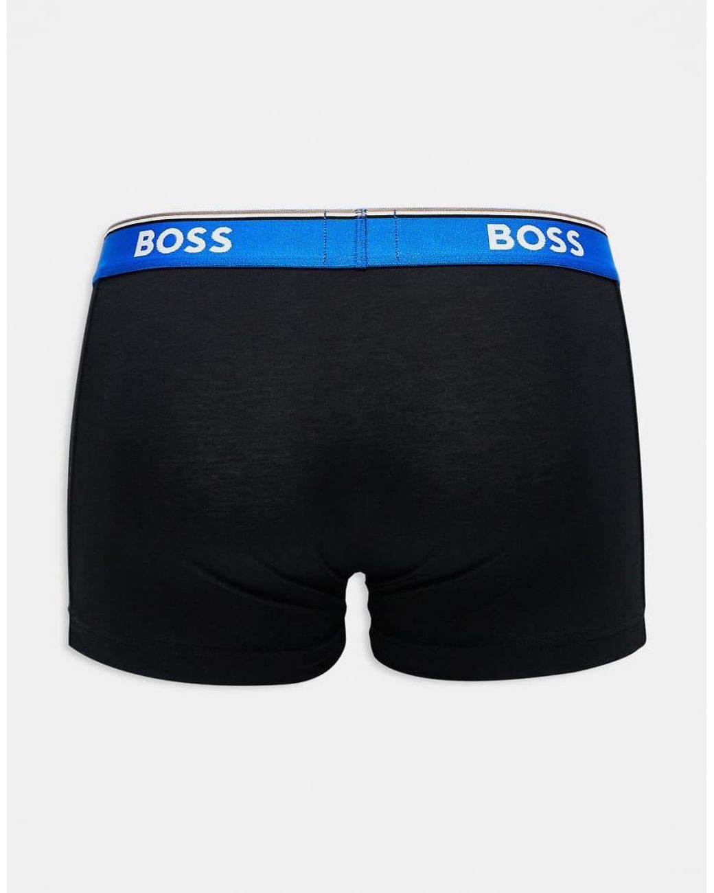 Boss Blue 3 Pack Power Trunks for men
