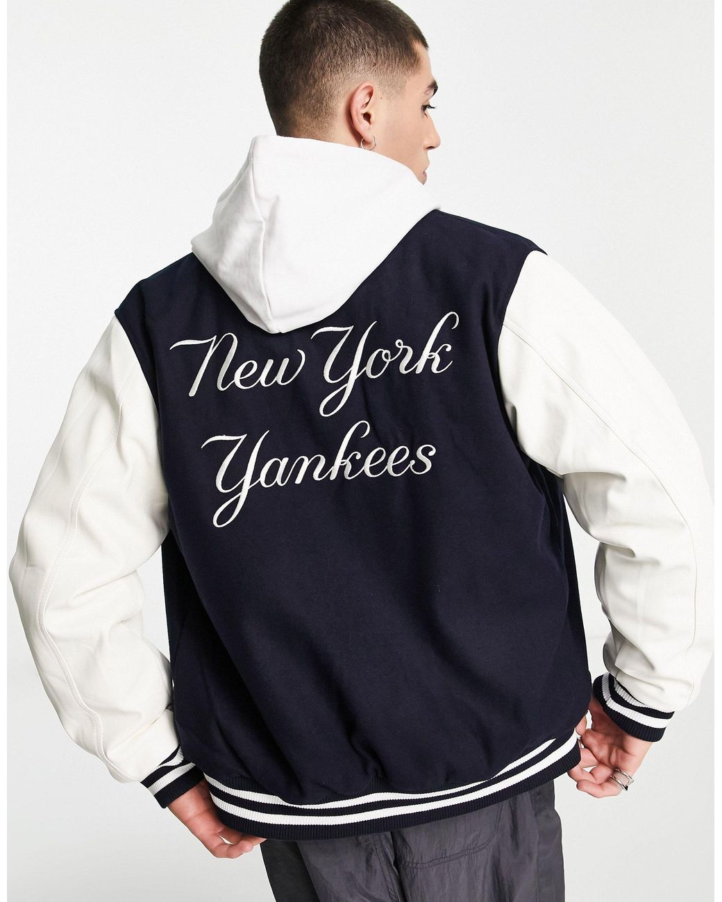 New york yankees - veste teddy KTZ pour homme en coloris Bleu | Lyst