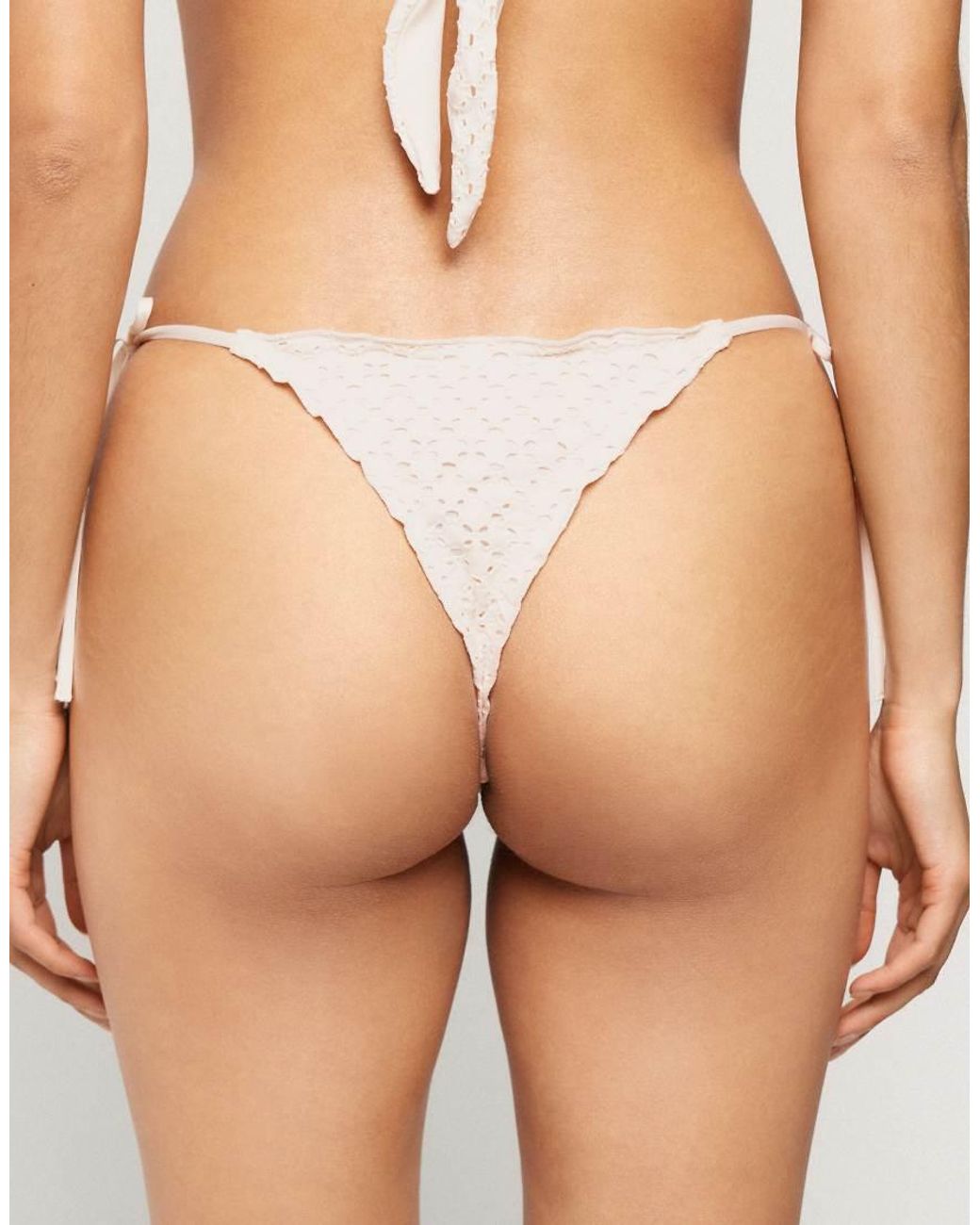 Tezenis Natural Boho Style Brazilian Bikini Bottoms