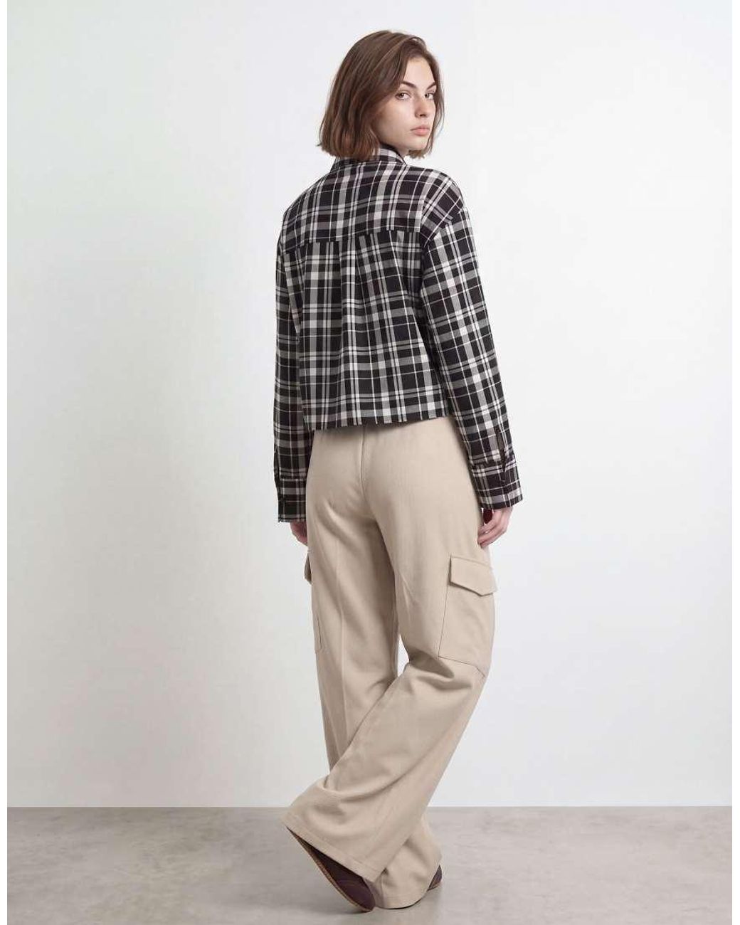 HYPEDROP White Cargo Trousers