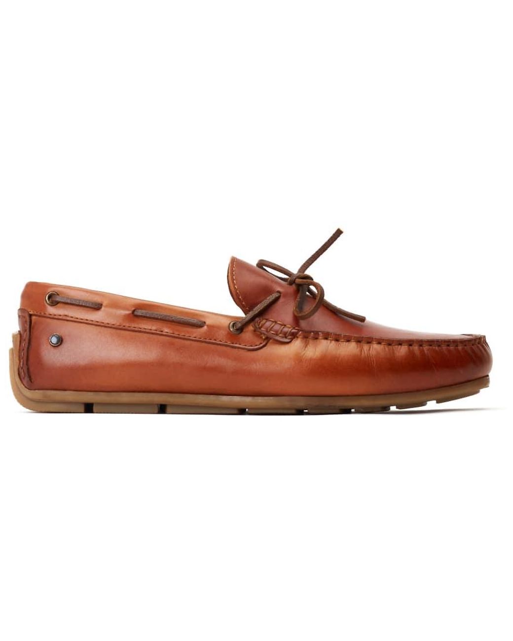 Base London Brown Brooks Driver Shoe for men