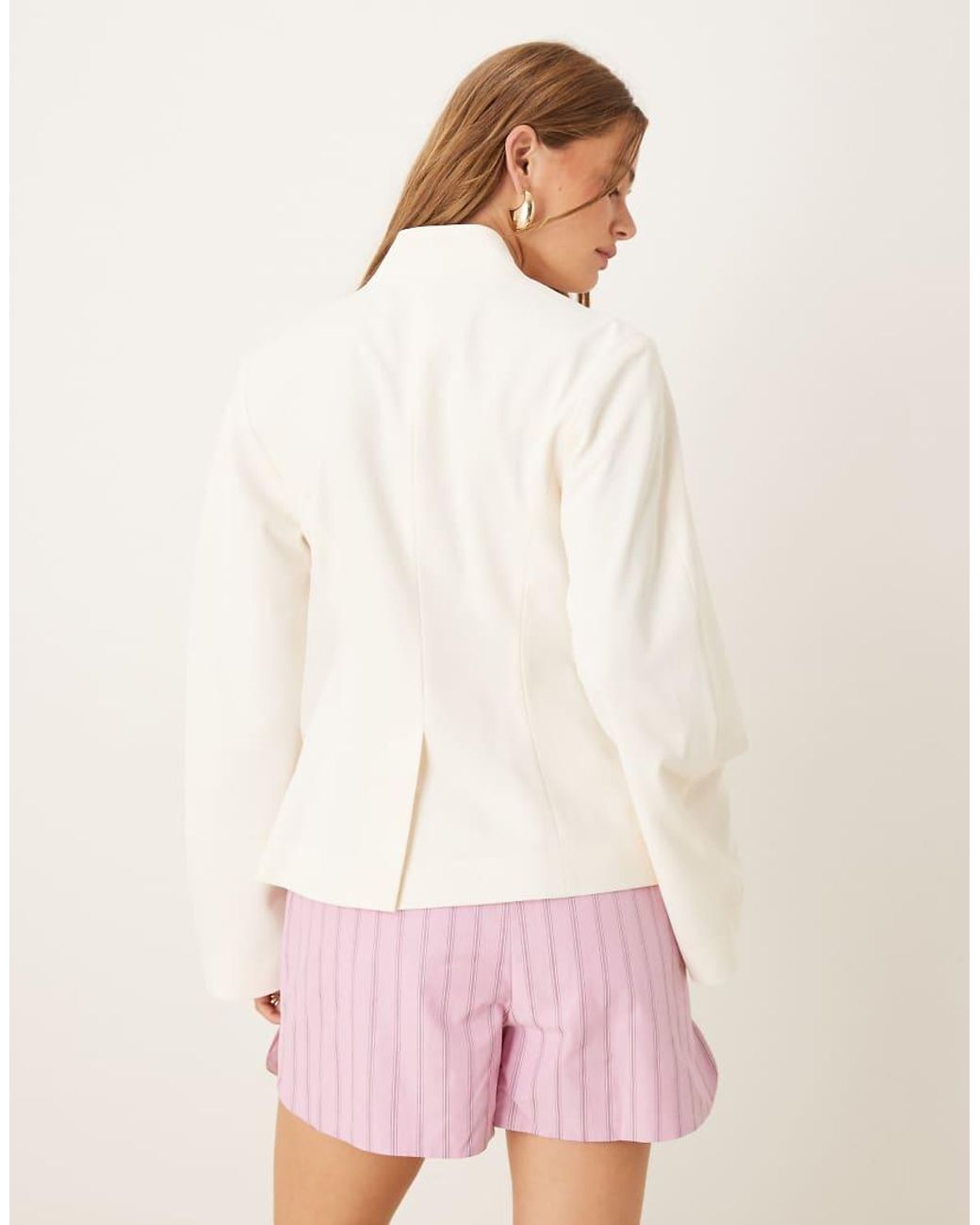 Glamorous Pink Side Split Shorts