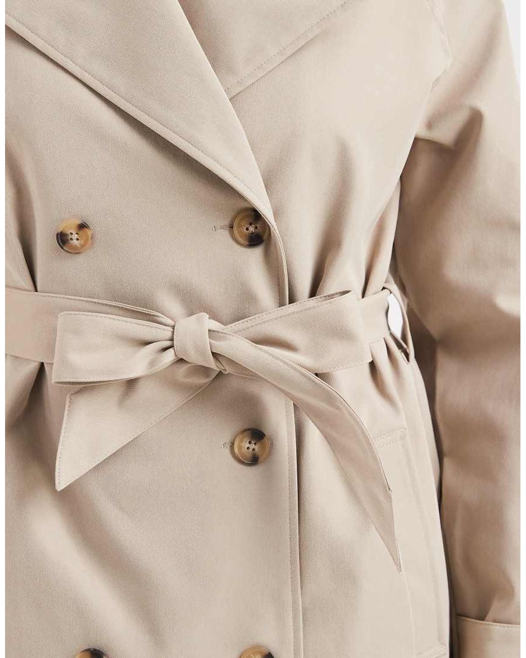 Threadbare Natural Trench Coat
