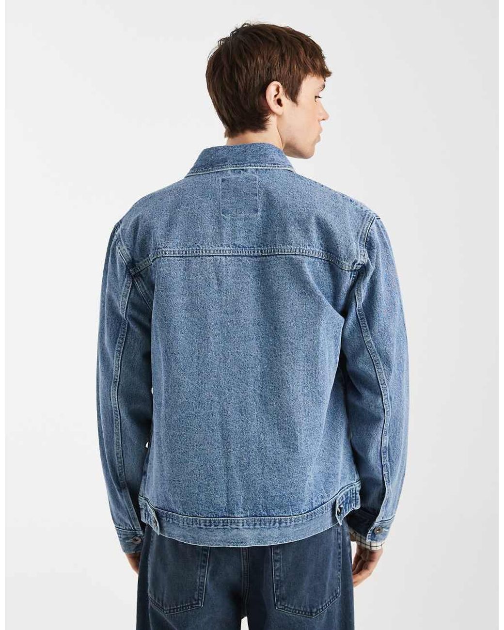 Redefined Rebel Blue Abel Denim Jacket for men