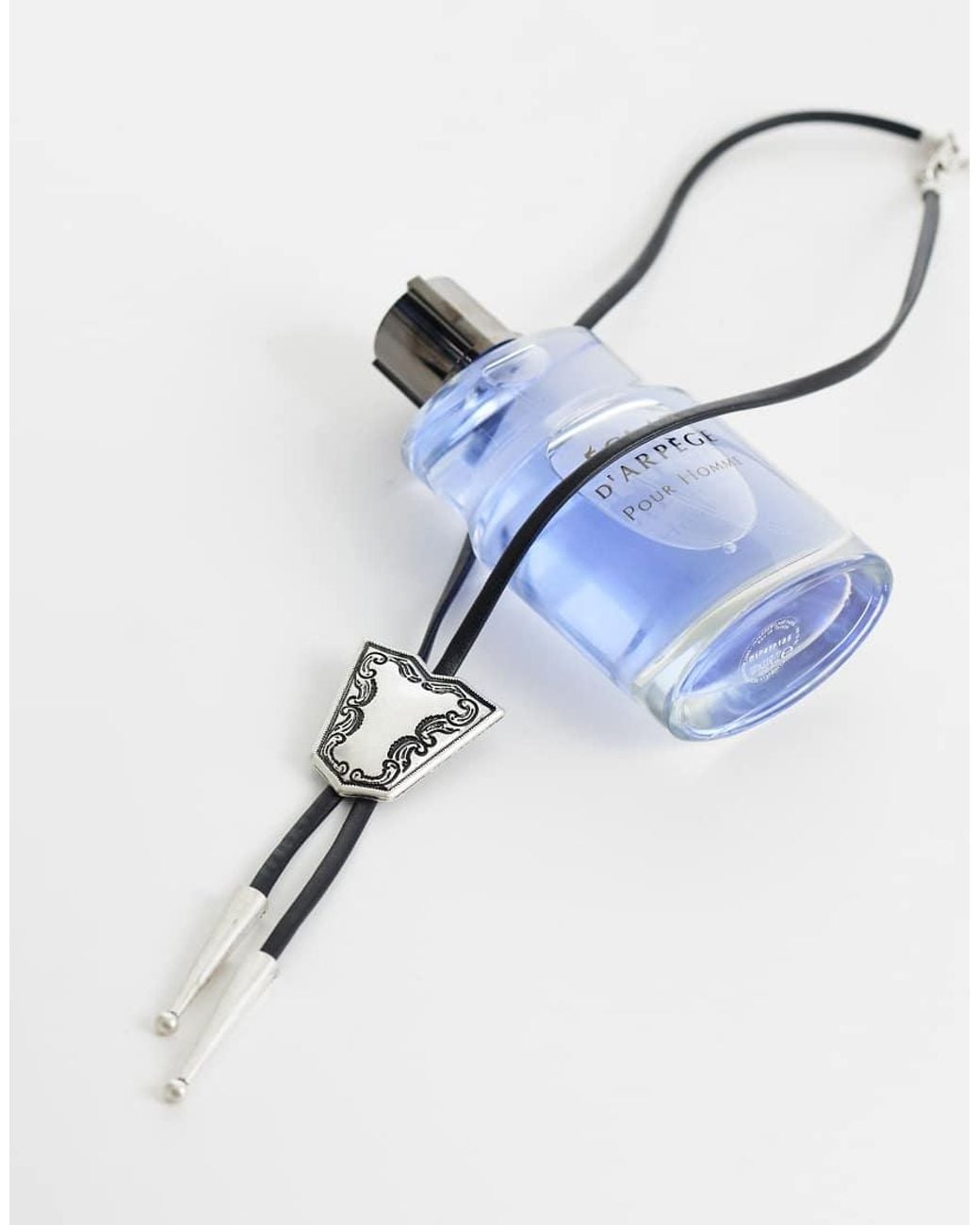 ASOS Metallic Western Bolo Necklace for men