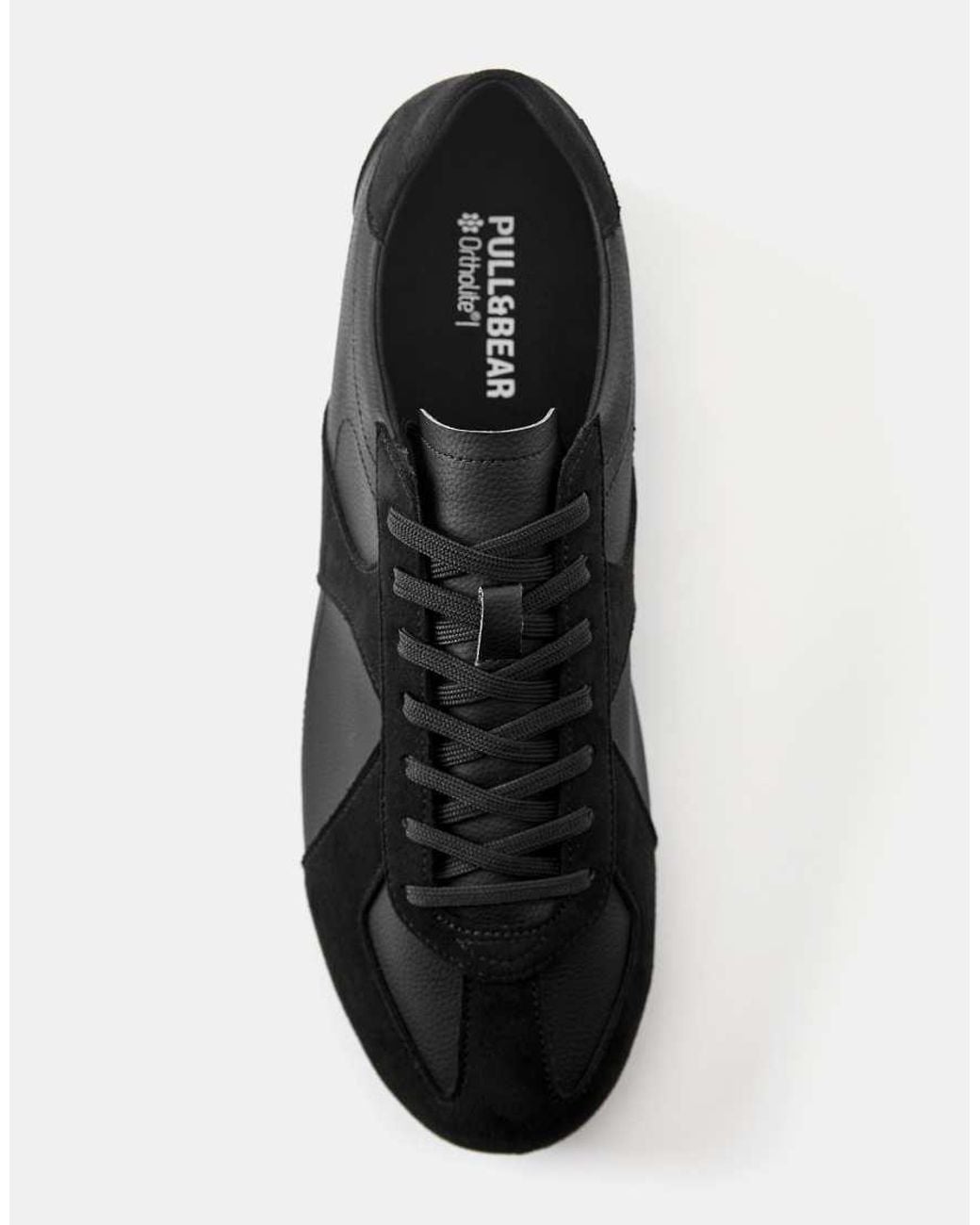 Pull&Bear Black Casual Trainers for men